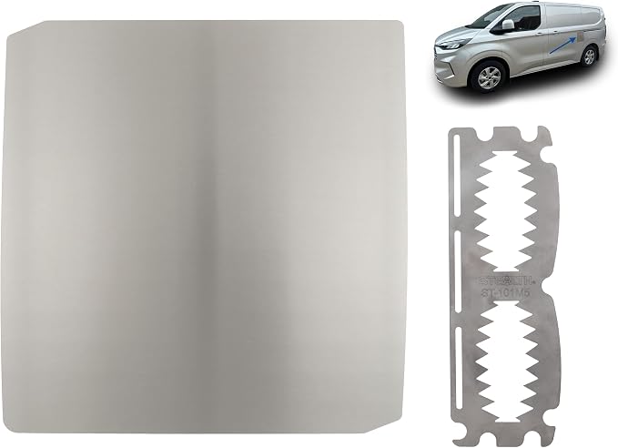 V-ARMOUR external van latch security and repair shield